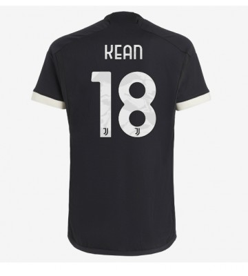 Juventus Moise Kean #18 Tercera Equipación 2023-24 Manga Corta